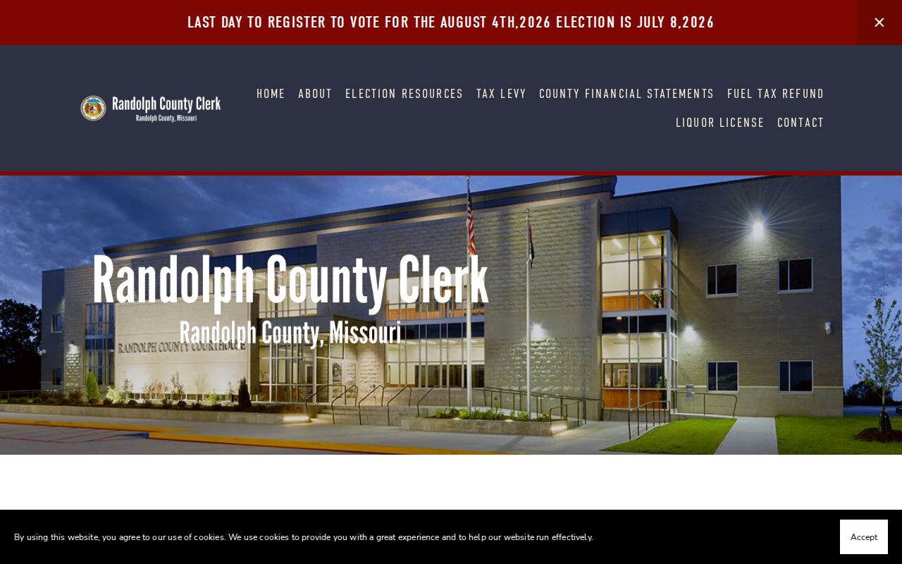 Randolph County criminal records location at the Huntsville Justice Center